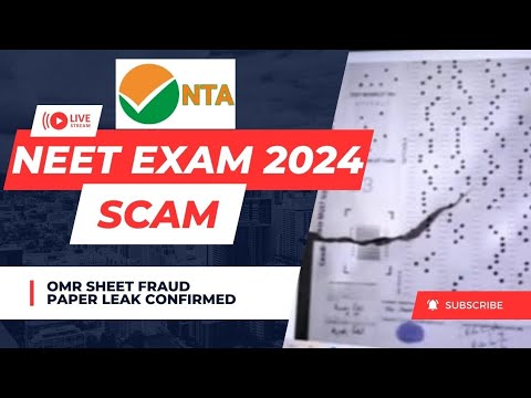 NEET SCAM 2024| OMR fraud| Paper leak confirmed #neet2024 #nta #mbbs #viral