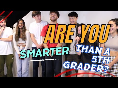 Are You Smarter than a 5th Grader?