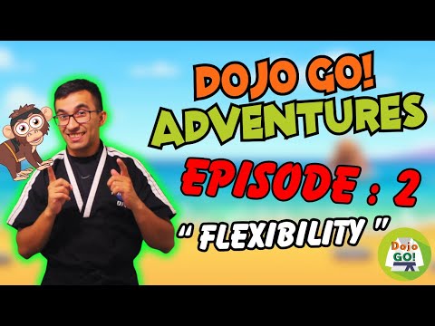 10 Minute Karate Lesson | Dojo Go! Adventures Episode 2 | Flexibility