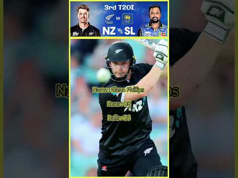 Glenn Phillips | 3rd T20 vs Srilanka #trendingshorts