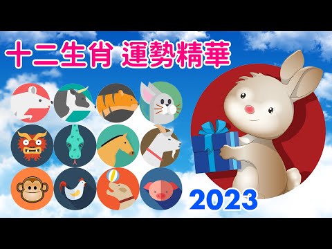 【生肖五行算命】十二生肖2023水兔年的運勢精華 賀新年 發財八大生肖