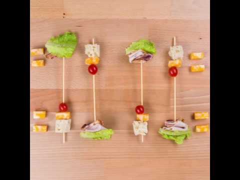 Club Sandwich Skewers | Ingredients by Saputo