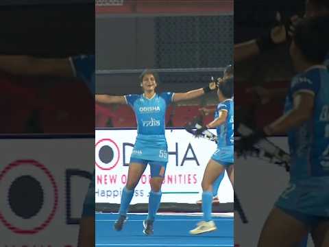 FIH PRO LEAGUE DEEPIKA EXCELLENT GOAL #fihproleague #hockeyindia #shorts #hockey #shortsviral#fih