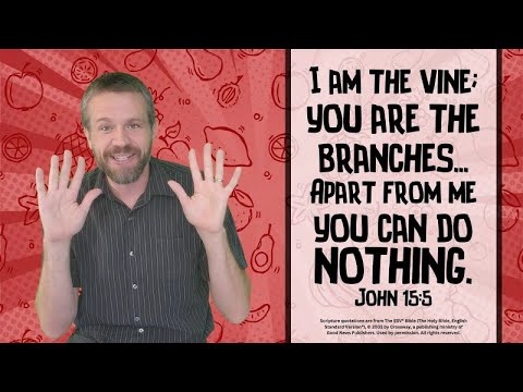 I Am The Vine! (John 15:5) | Memory Verse Song for Kids