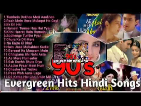 90hit song 90evergreen hits Hindi 90s romantic songs  #hindi  #90s #90hitsongs #bollywood #romantic