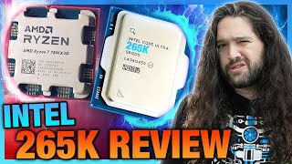 Intel Core Ultra 7 265K CPU Review & Benchmarks vs. 285K, 245K, 7800X3D, 7900X, & More