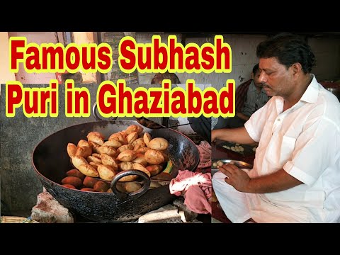 Subhash Puri in Ghaziabad | Famous Puri in Ghaziabad | best food in ghaziabad | subhash puri wala