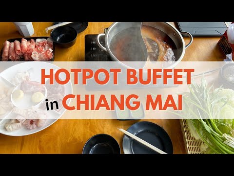 Jum Nar Mor Hotpot Buffet unlimited time in Chiang mai