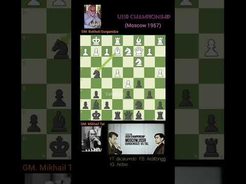 Bukhuti did not move when facing Estonian chess magician Mikhail Tal 💀 #chesss #viralshort #fyp