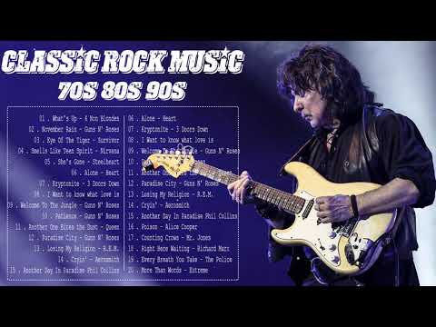 Classic Rock Music 80's 90's Collection | Classic Rock Greatest Hits 60s 70s 80s