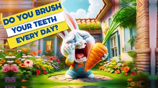 Children's Story: "The Consequences of Not Brushing Your Teeth,"  for Kids Aged 2 to 8