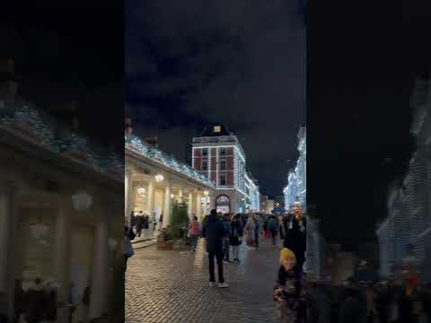 Covent Garden Christmas lights #christmas #london #londonlife