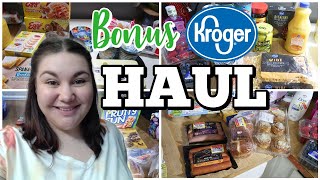 BONUS RANDOM GROCERY HAUL | Kroger Haul