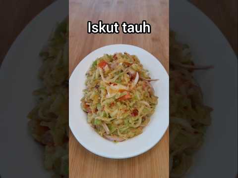 Iskut Tauh/Chayote Salad#iskut#salad#chayote