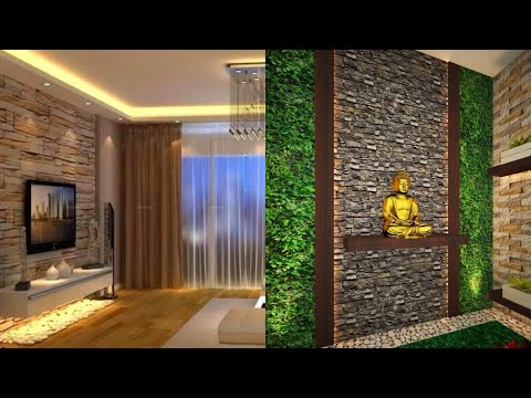 Stone Wall Cladding Living Room Wall Decor | Natural Stone Wall Tiles Living Room Wall Interior