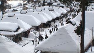 江戸時代の宿場の面影が残る大内宿