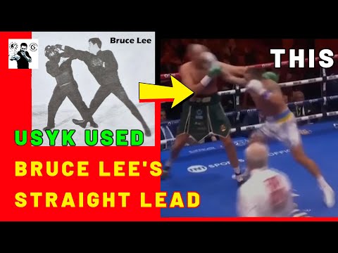 WTF USYK? THIS WAS A JKD STRAIGHT LEAD - Jeet Kune Do