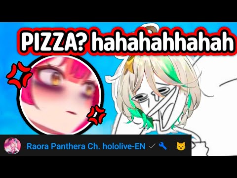 *Cecilia Laugh At The Word PIZZA* Raora: Suddenly Joins Her Stream