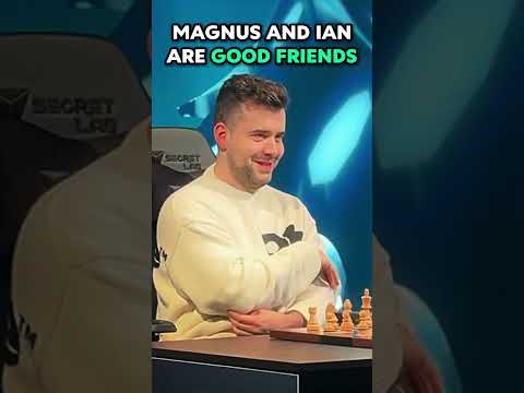 Magnus Carlsen and Ian Nepomniachtchi are GOOD FRIENDS