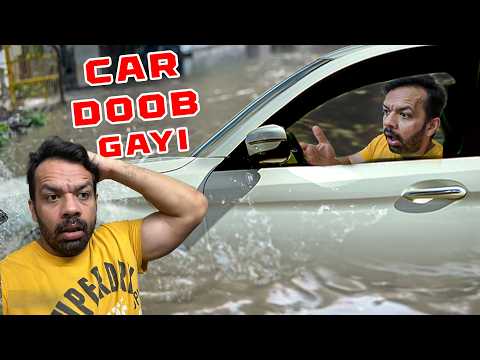 Itni Baarish, Sab Doob Gaya | CHAOS on Road