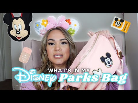 What's in my DISNEY PARKS BAG (Disney Essentials) 2024