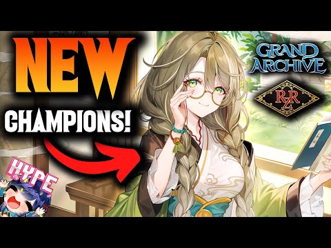 NEW CHAMPIONS REVEALED! NEW ELEMENT! Grand Archive TCG Mortal Ambition