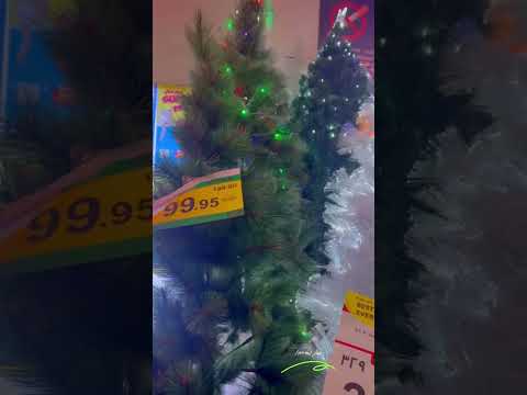 Nagbebenta na rin ng Christmas Tree sa Riyadh #christmastree  #batha #riyadh #middleeast  #shorts