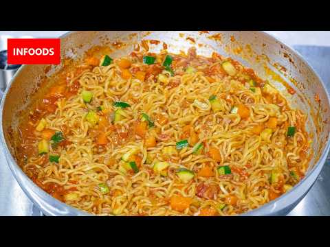 Peri Peri Noodles Recipe | How to Cook Noodles with Peri Peri Seasoning | Infoods