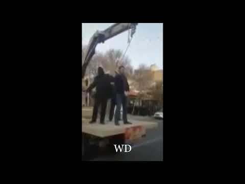 Iranian Hanging Execution Compilation! Stop These Inhumane Crane Hanging Executions! 8 EXECUTIONS!