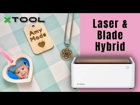 The First Hybrid Laser and Blade Machine (XTOOL M1)!!