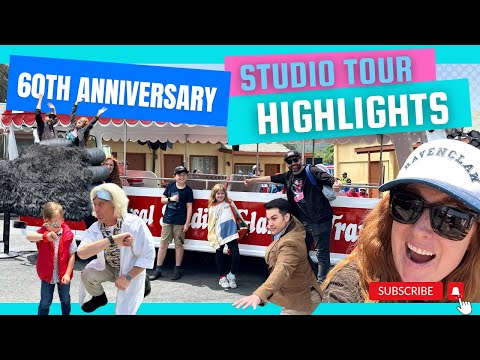 60th Anniversary Studio Tour Universal Studios Hollywood | Tram Tour