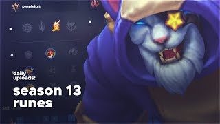 My Season 13 JUNGLE RUNES For HIGH ELO