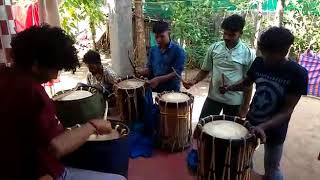 PALLIKKAVU friends@VADUTHALA Shinkarimelam practice time... With Pallikkavu Freinds