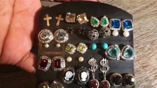 Jewelry haul Fine jewelry collection 2019 Stud Earrings