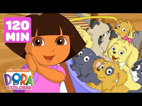 Dora & Diego's Daring Animal Rescues! #2 🐶 120 Minutes | Dora the Explorer | Dora & Friends