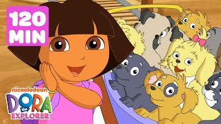 Dora & Diego's Daring Animal Rescues! #2 🐶 120 Minutes | Dora the Explorer | Dora & Friends