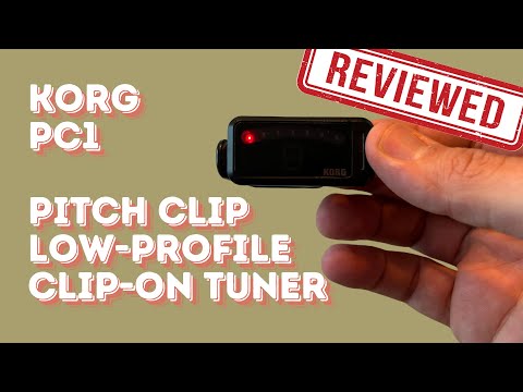 Korg PC1 Low-Profile Clip-On Tuner - REVIEW