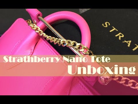 【蛋糕糕】Strathberry Nano Tote开箱