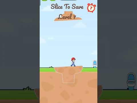 Slice To Save Levels Walkthrough (Level 7). #slicetosave #gameplay #walkthrough #mobilegame #games