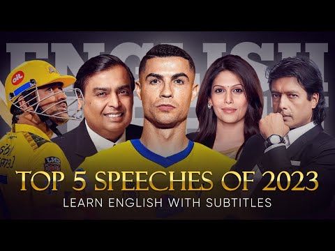 ENGLISH SPEECH | TOP 5 SPEECHES of 2023 (English Subtitles)