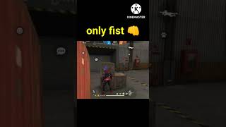 free fire lone wolf gameplay only fist✊👊.