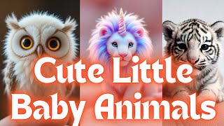 Cute and Lovely tiny animal compilation | Beautiful Animals  #nature #wildlife #unicorn  #owl #ai