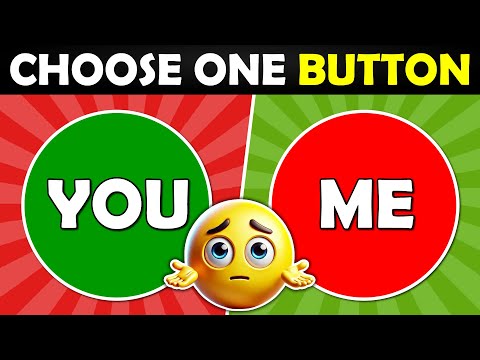 Choose ONE Button…! 😱 YOU vs ME 🟢🔴