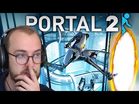 I Played Portal 2 With My Fiance For The FIRST TIME