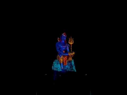 Statue of belief Shiv murti light show | Nathdwara shiv murti | Shiv murti status | Bholenath status