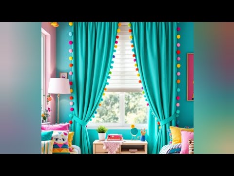 decoration vibes|| boho window curtains decor ideas|| aesthetic window decor