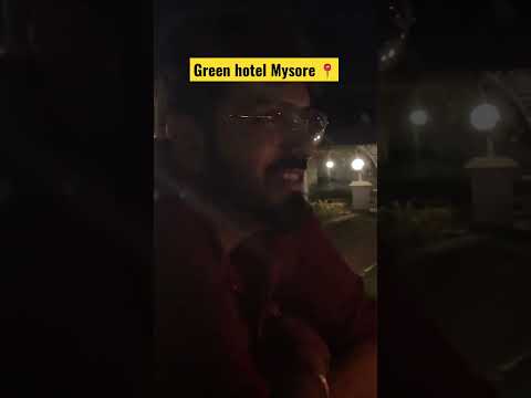 Green hotel princess palace hotel in Mysore