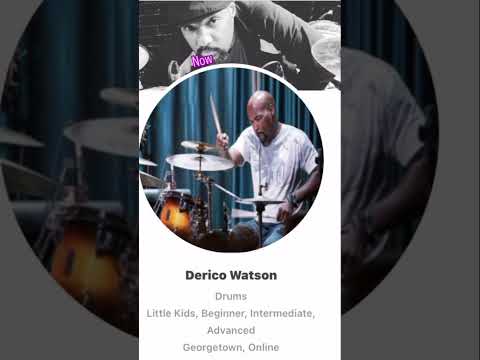 Now scheduling lessons with Derico Watson on Tuesdays at our Georgetown school! #seattledrumschool