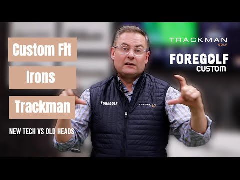 Iron fittings explained  - new tech vs old heads with TrackMan