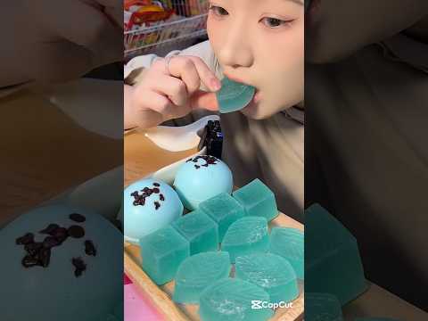 Edible crystal candy mukbang😍 #eatinsounds #foryou #eatsounds #eatinsounds#crystals #food #mukbang